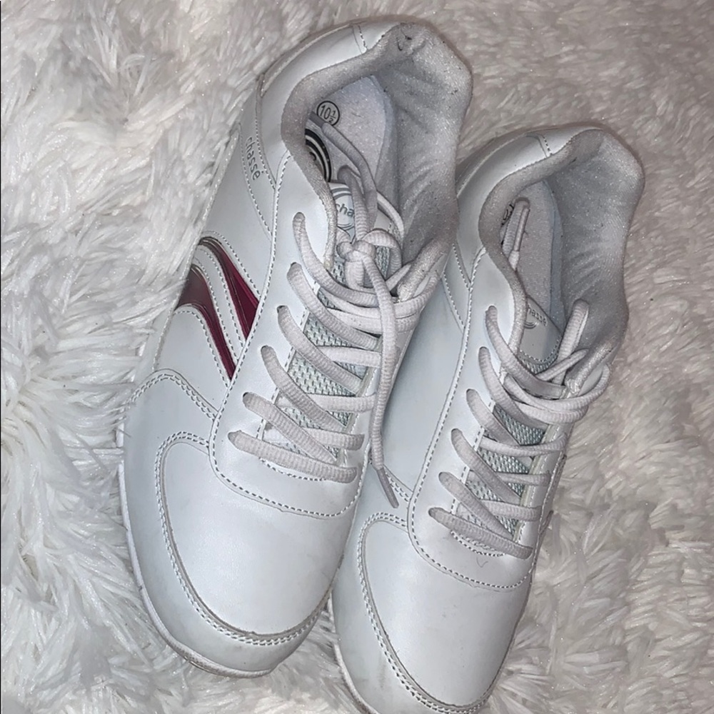White Chasse Cheer Shoes